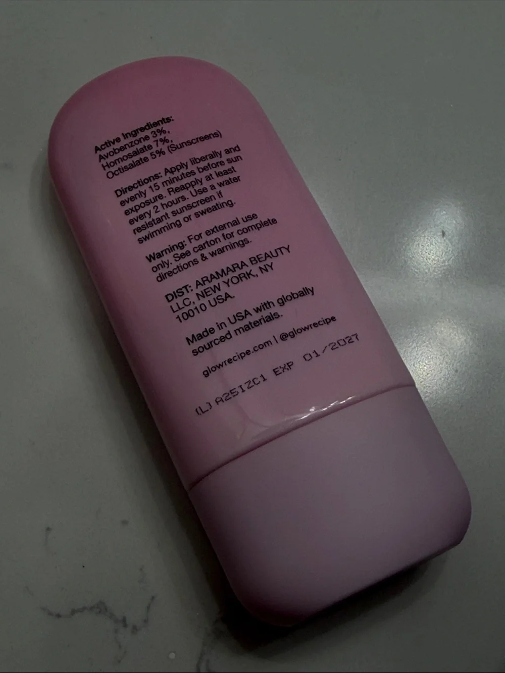 Glow Recipe watermelon glow dew shield sunscreen